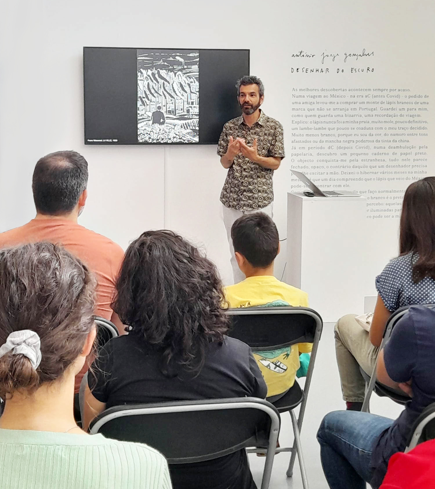 Desenhar do Escuro – Masterclass